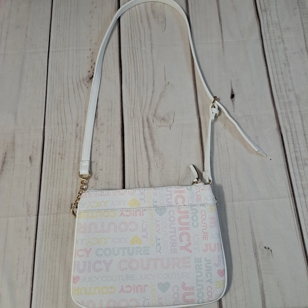 2 FOR 20 SALE Juicy Couture White Multicolor Crossbody Bag